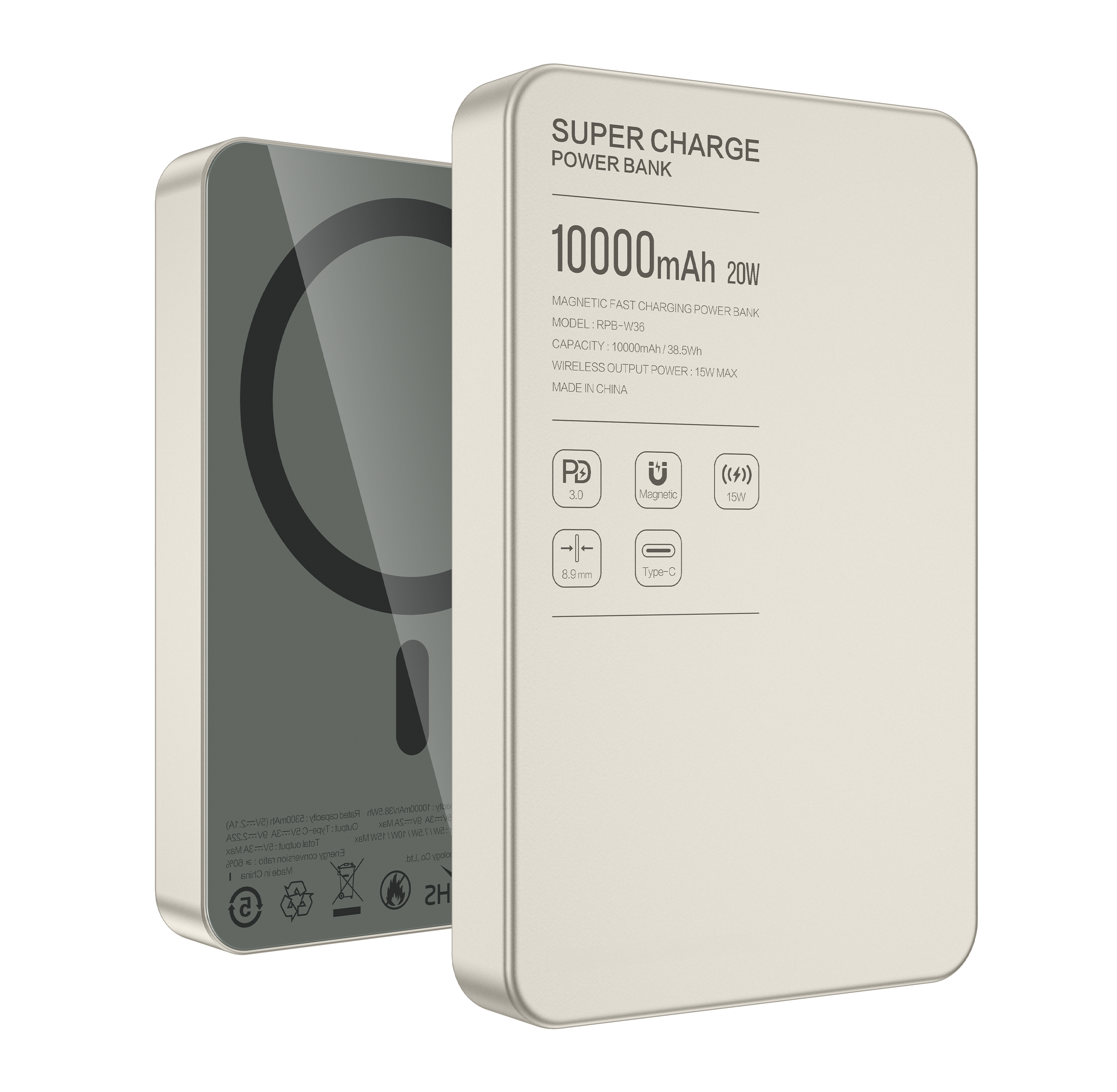 Magnetic Power Bank 15W