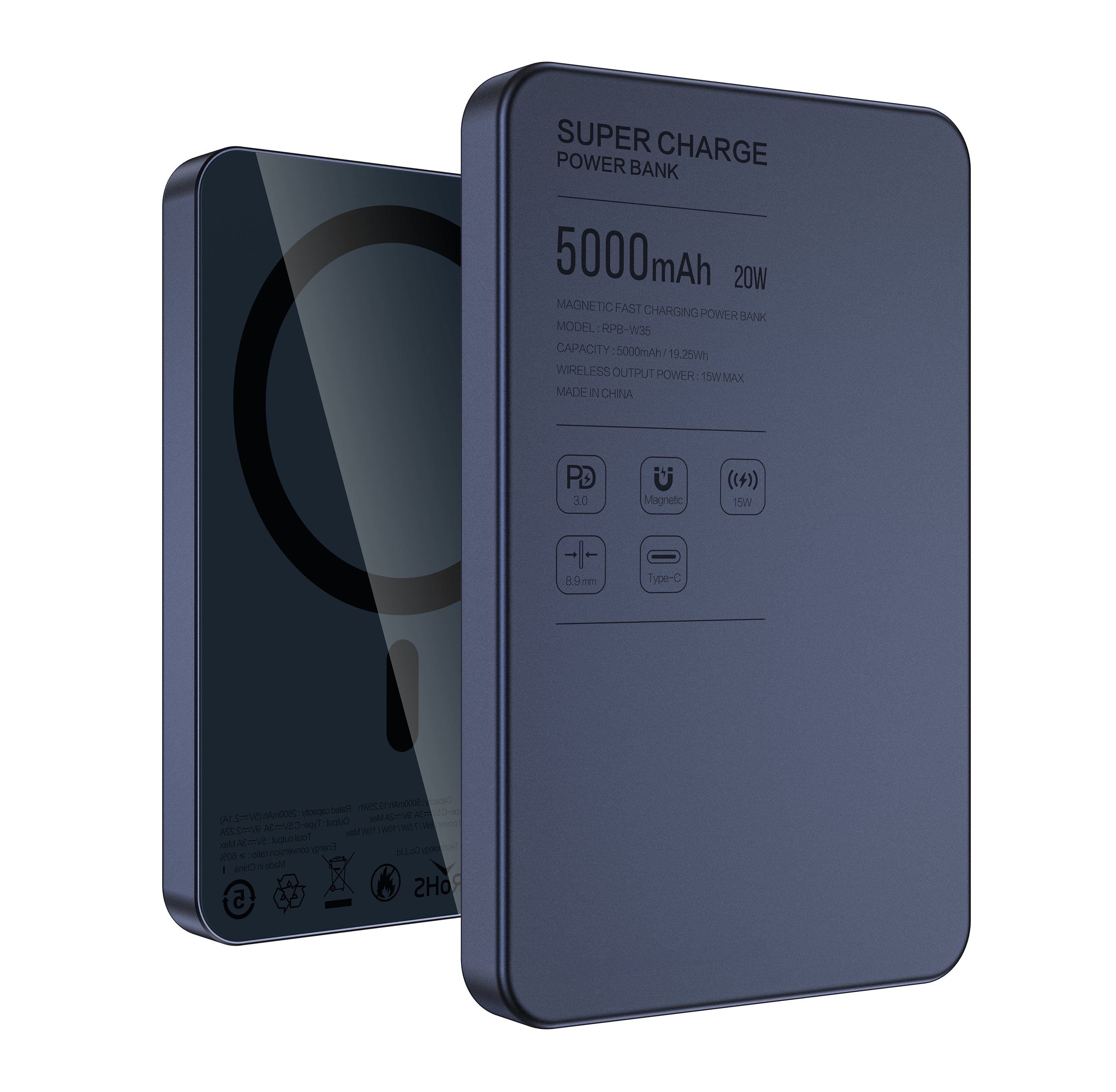 Magnetic Power Bank 15W