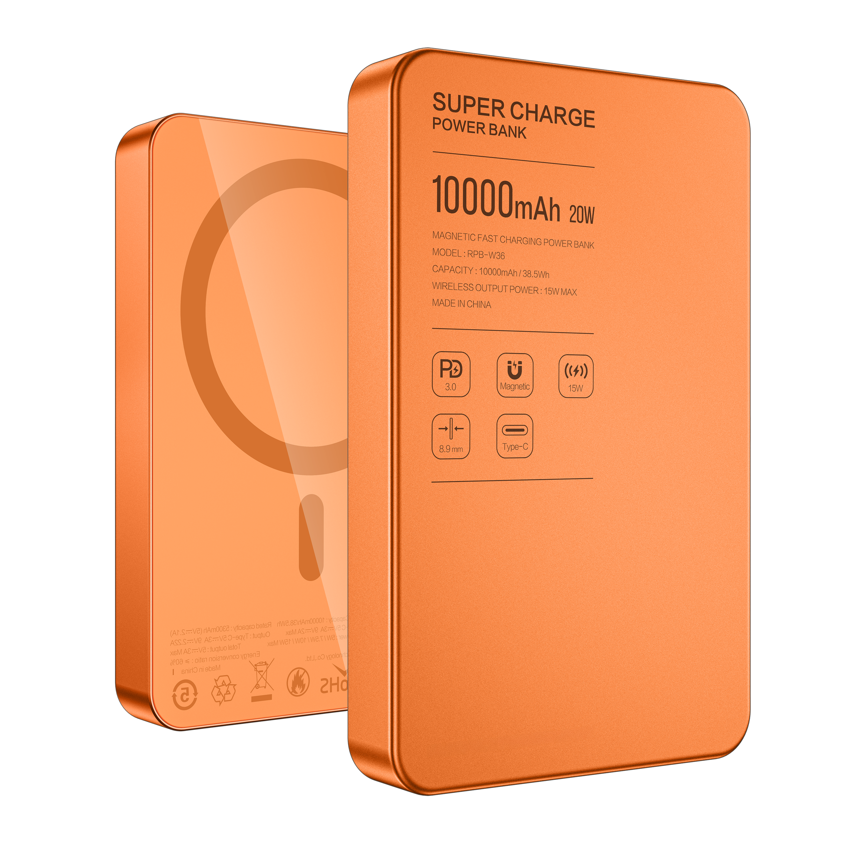 Magnetic Power Bank 15W