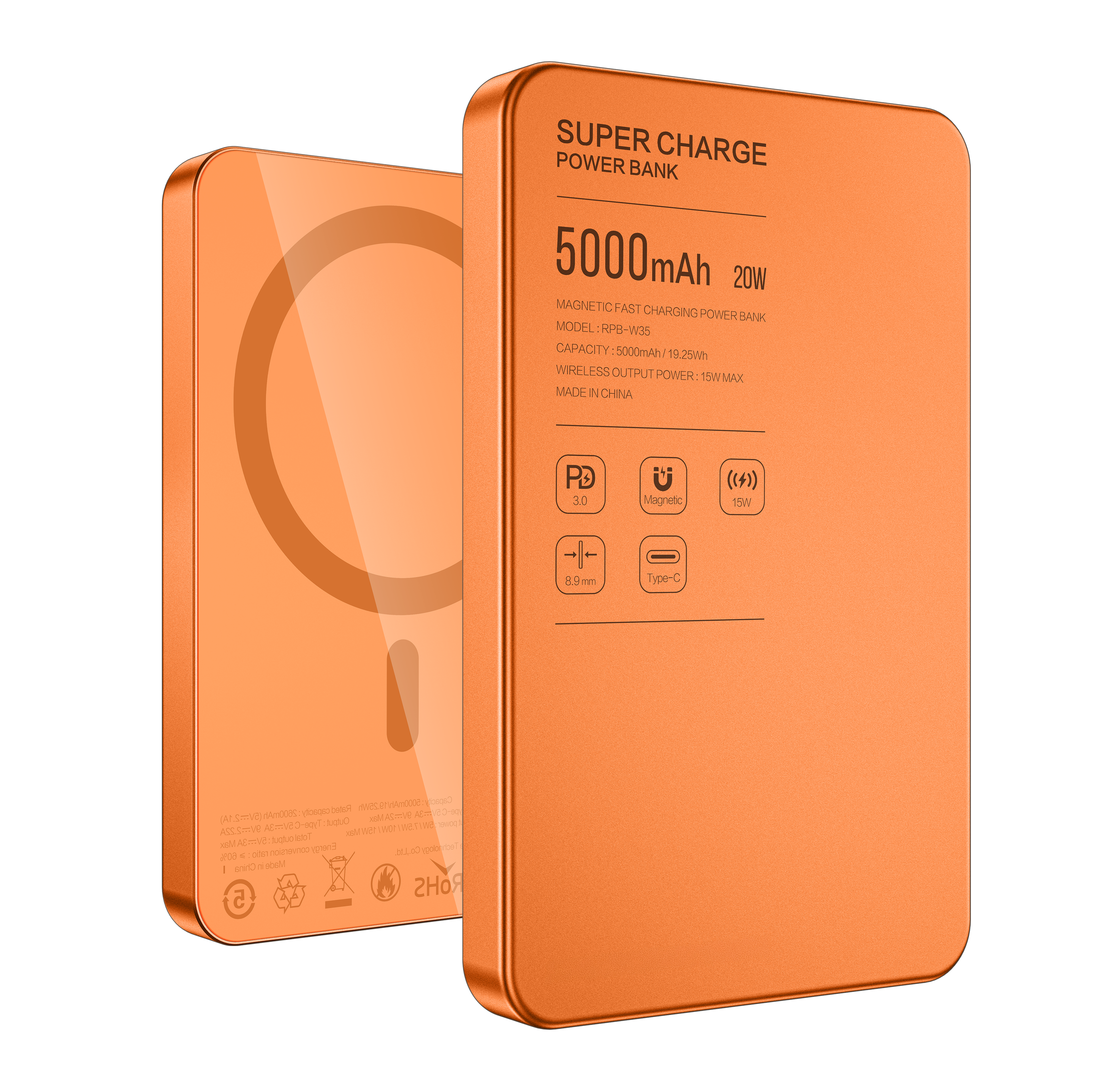 Magnetic Power Bank 15W